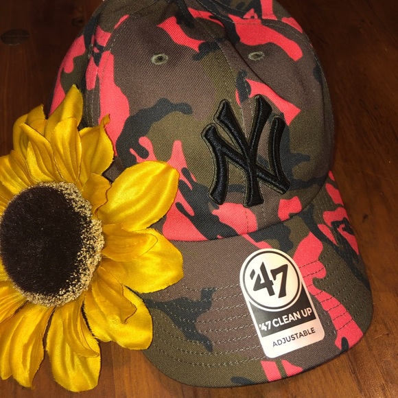 47 Accessories - NY Yankees Camo Hat